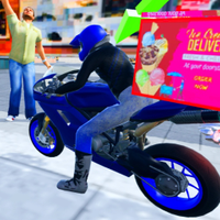 Ice Cream Bike Rush Race Game