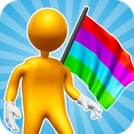 Flag Runner Game: Flag Painter