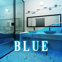 escape game: BLUE