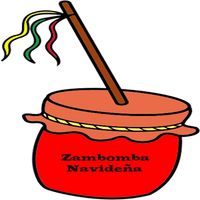 Christmas friction instrument.