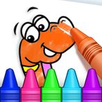 Coloring games 4 kids-Dino Fun