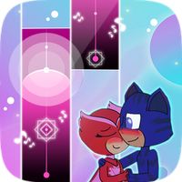 PJ Heroes Masks Piano Tiles