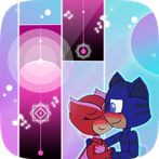 PJ Heroes Masks Piano Tiles