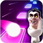 Skibidi Cameraman 3D Tiles Hop