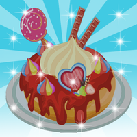 Chocolate cake cooking games
