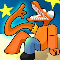 Orange Rainbow Monster