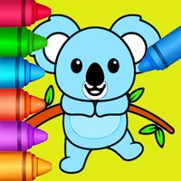 Bleu Koala Coloring Book