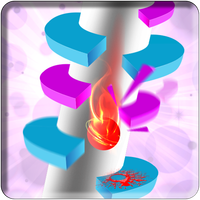 Helix Jump : Bouncing ball