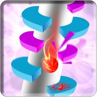 Helix Jump : Bouncing ball