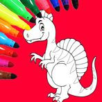 Dinosaur Coloring Book Game