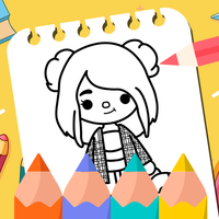 Toca coloring book