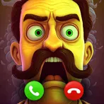 Scary Neighbor's Mod Call Chat