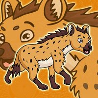 Brown Hyena Escape