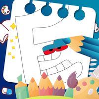 Alphabet Lore :Coloring Book