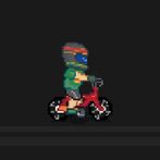 Pixel Mountain Biker