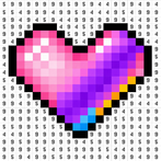 Pixel Coloring-Color by number