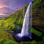 Waterfall jigsaw puzzles games