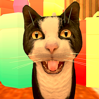 Cat Fred Evil Pet. Horror game