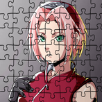 Haruno Sakura Game Jigsaw
