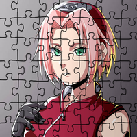 Haruno Sakura Game Jigsaw