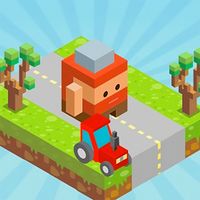 Blocky Road Racing 2D