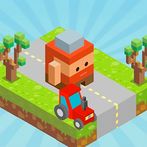 Blocky Road Racing 2D