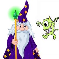 magician aganist monsters