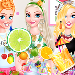 العاب طبخ عصير- تحدي بنات عصير