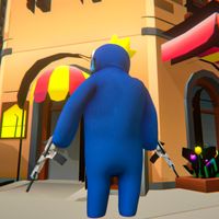 Rainbow Rope Monster Game City