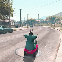 oggy cockroaches: car racing