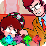 Дим Димыч хочешьпокажу FNF Mod