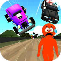 Fall Cars vs Fall guys