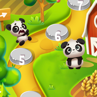 Panda Gems Puzzle