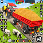 Real Farming Tractor Driving