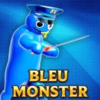 BLUE MONSTER POLICE OFFICER