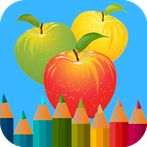 coloring fresh fruit