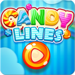 Candy Lines: Five in a row