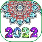 Mandala Coloring Book 2022