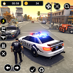 US Police Car Chase Sim Game