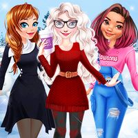 العاب بنات تحدي تلبيس الاميرات