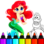 Mermaid Coloring Page