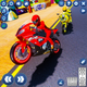 Superhero Bike Tabletop Racing