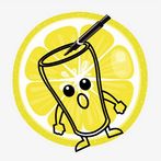 Happy Glass Lemonade Drawing