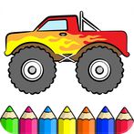 Monster Truck Coloring Book