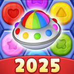 Toy Party: Match 3 Hexa Blast!
