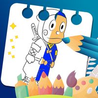 Ninja Hattori : Coloring Book