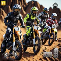 Dirt Bike Motor Cross Racing