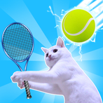 Cat Play Tennis: Meme Sport