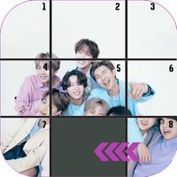 BTS Slide Puzzle Game