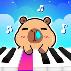 Capybara Piano Box Cute Music